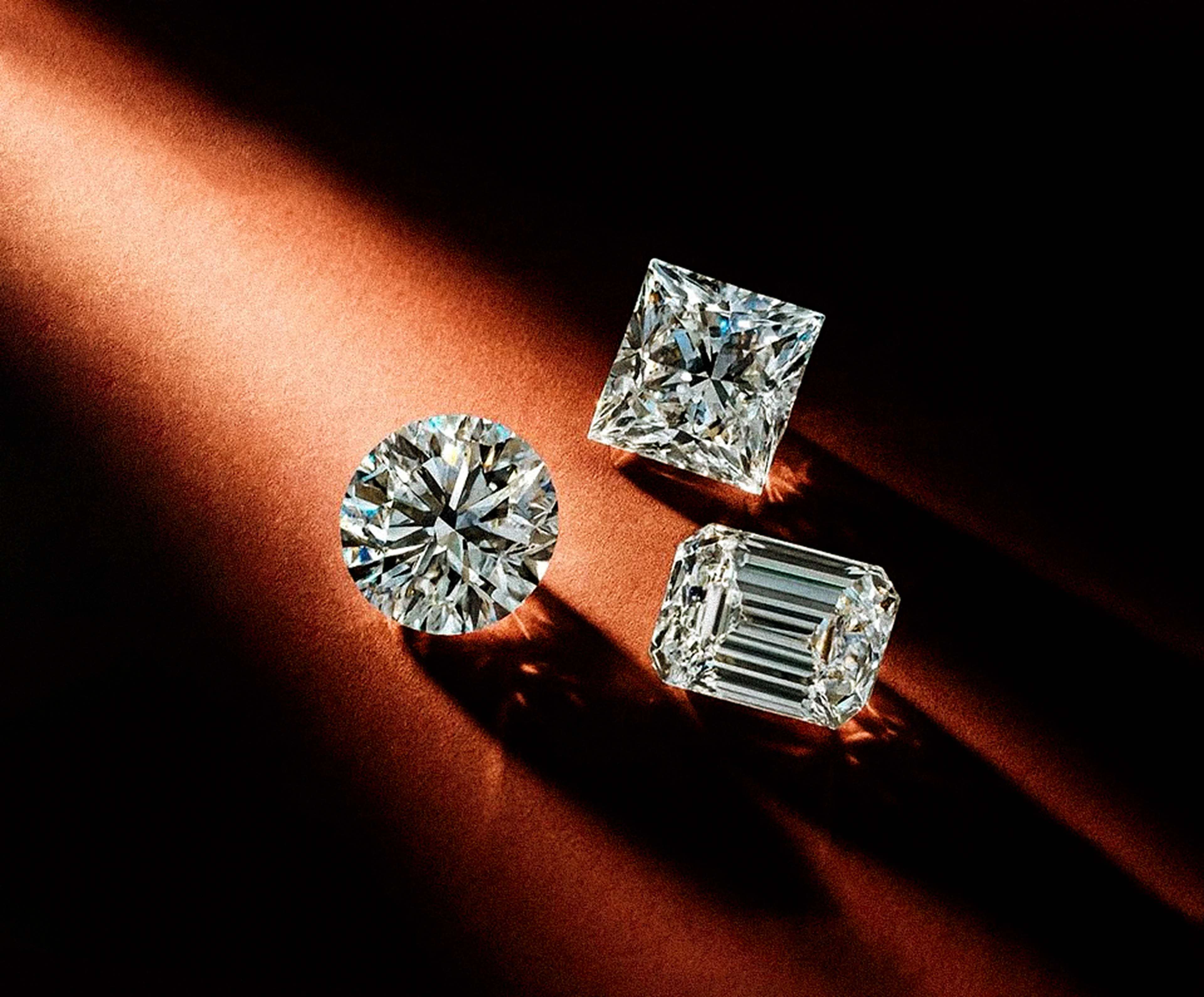 Loose diamonds crafted by Bhimani & Co.