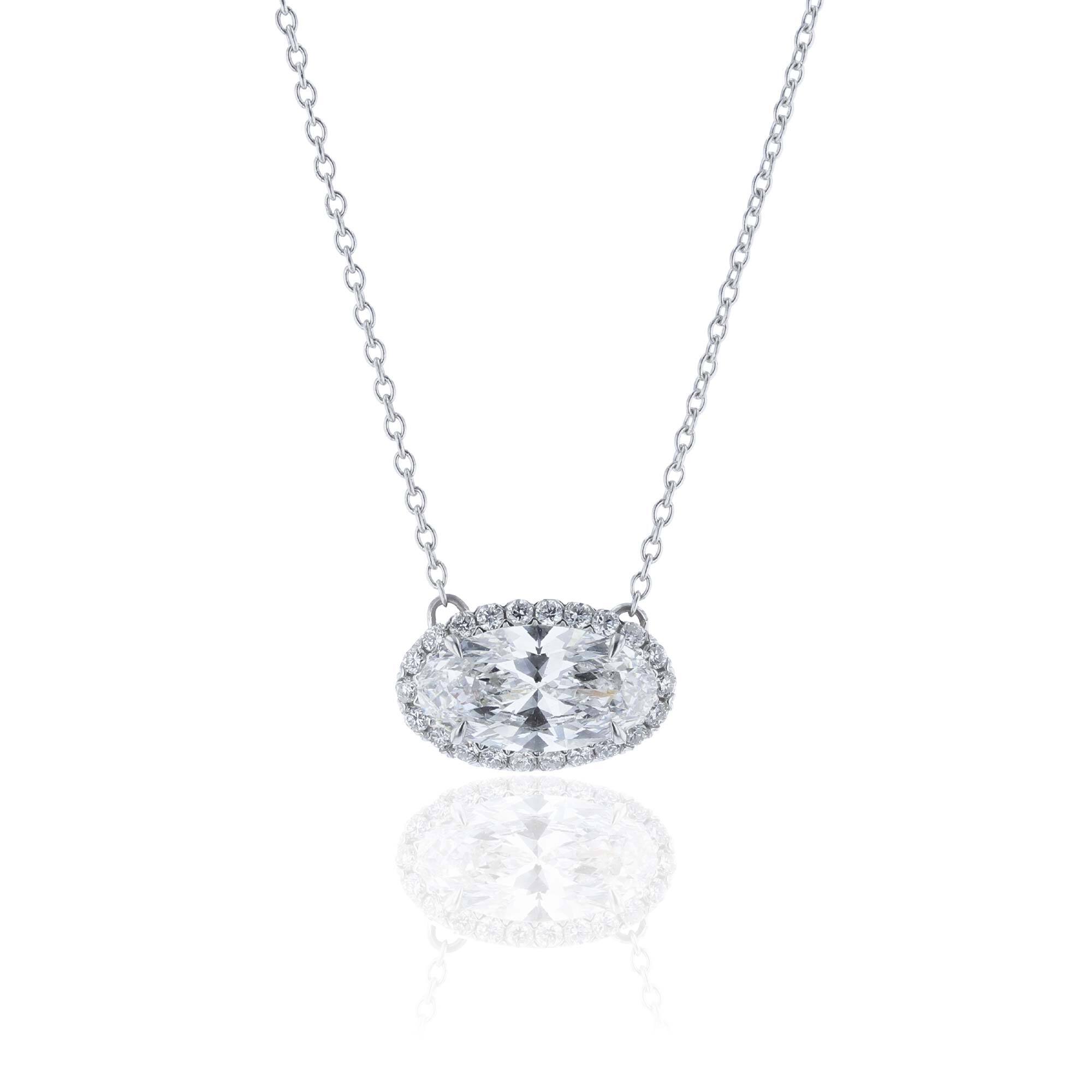 Lab-Grown Diamond pendant necklace