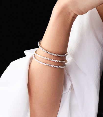 HesseLab Lab-Grown Diamond bracelets