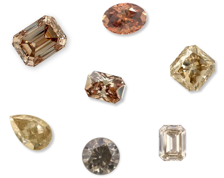 Champagne diamond collection