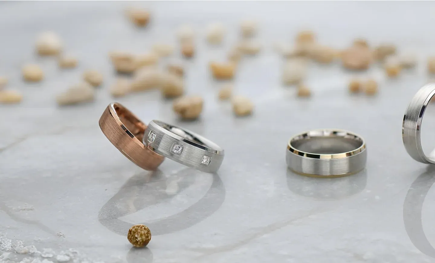 Handcrafted jewelry craftsmanship