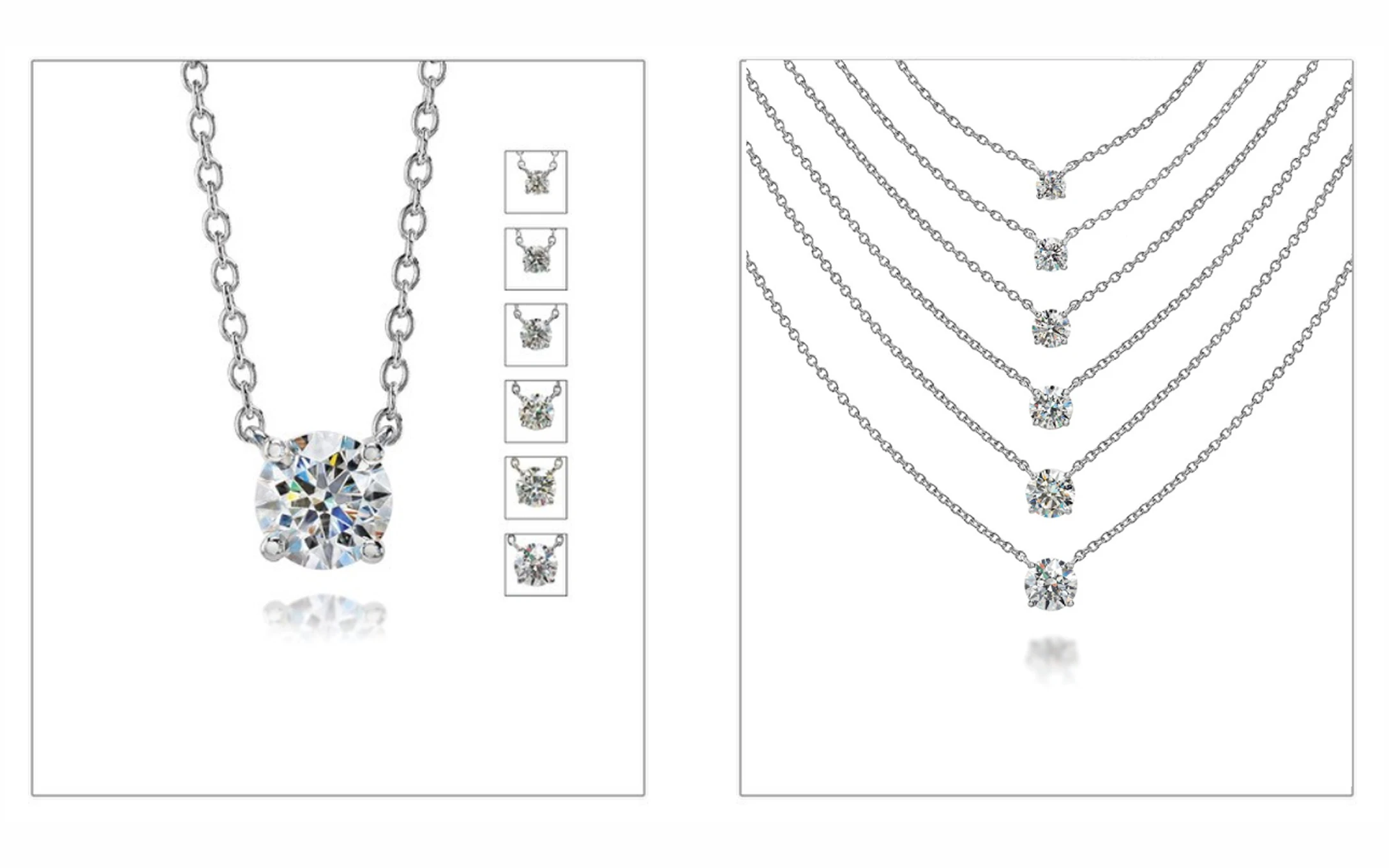 DIAMOND SOLITAIRE PENDANTS