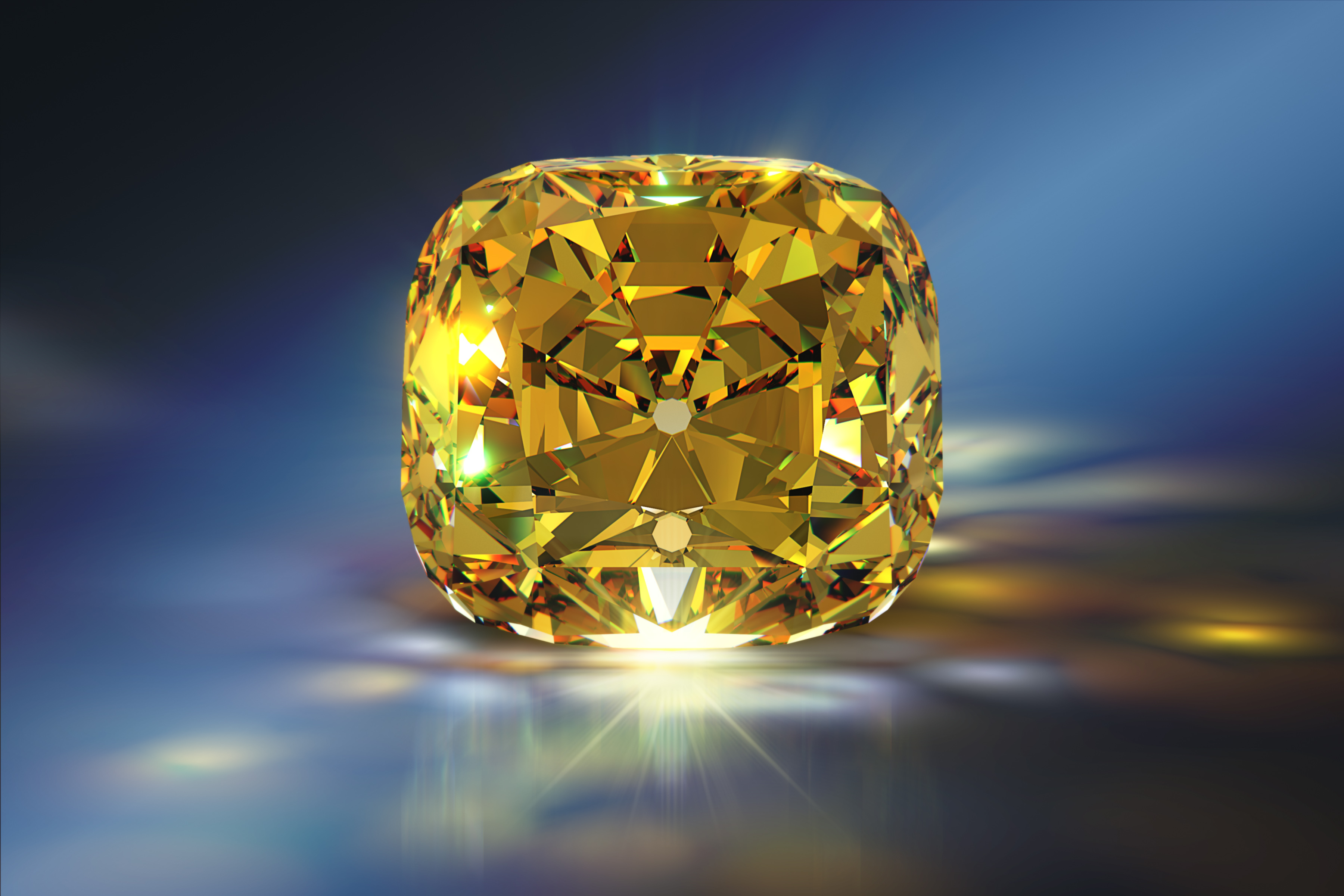 Exploring the Radiance of Fancy Yellow Diamonds